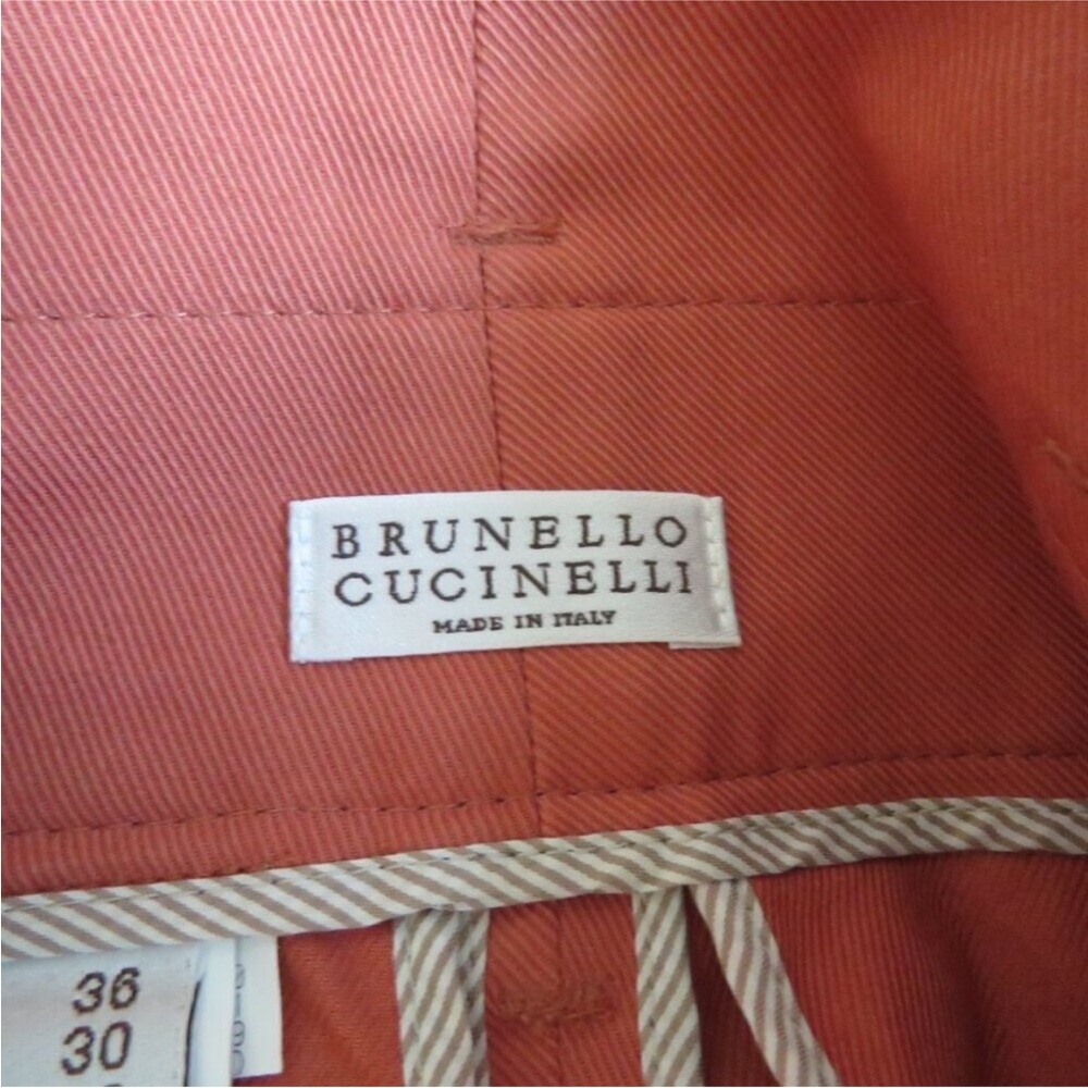 Brunello Cucinelli Rust Pants - Picture 10 of 13